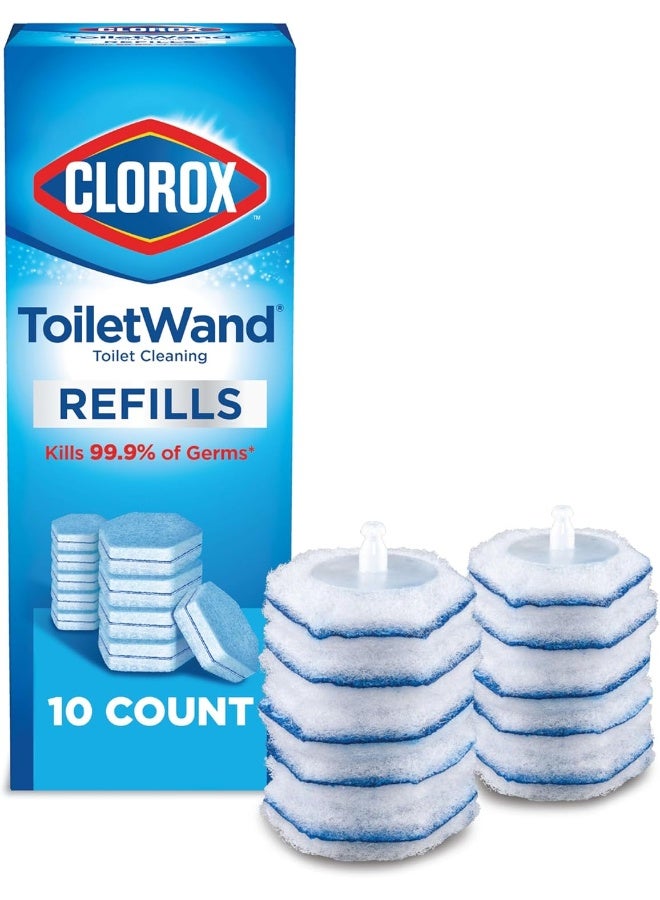 Clorox Disinfecting ToiletWand Refill Heads Pack of 10 - Image 1